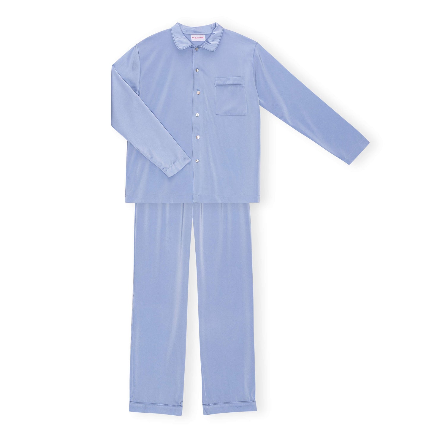 PYJAMAS SET // WOMEN // SKY BLUE SILK