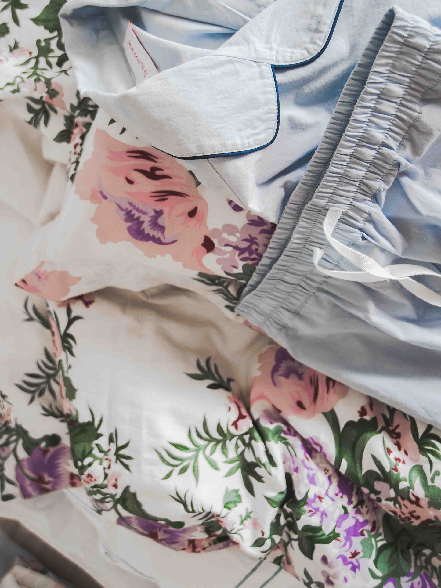 DUVET COVER // BABY // BIG FLOWER PRINT