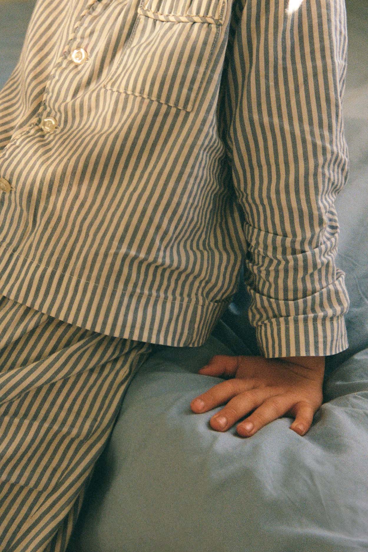 PYJAMAS // KIDS // BLUE STRIPES