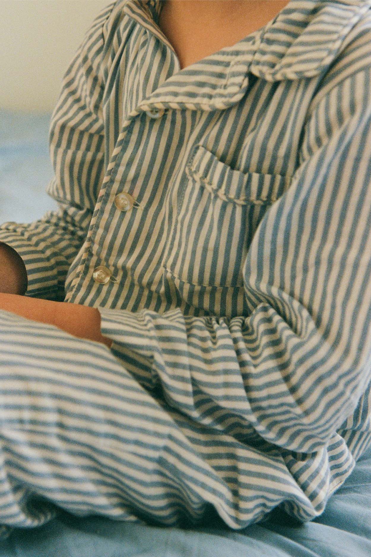 PYJAMAS // KIDS // BLUE STRIPES