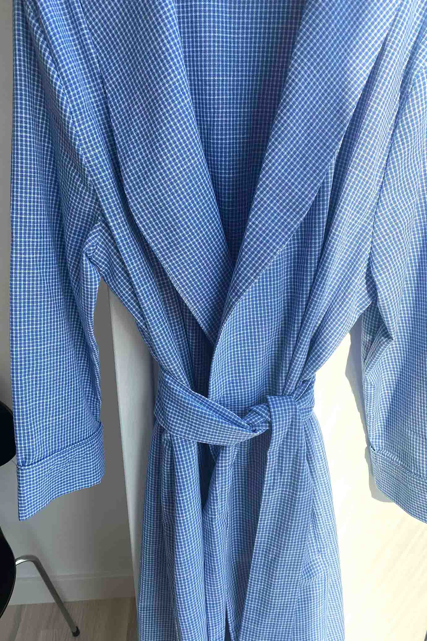 KIMONO // WOMEN // DK BLUE CHECK