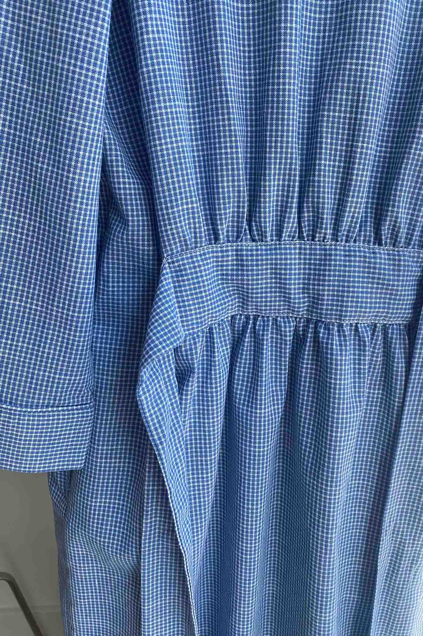 KIMONO // WOMEN // DK BLUE CHECK