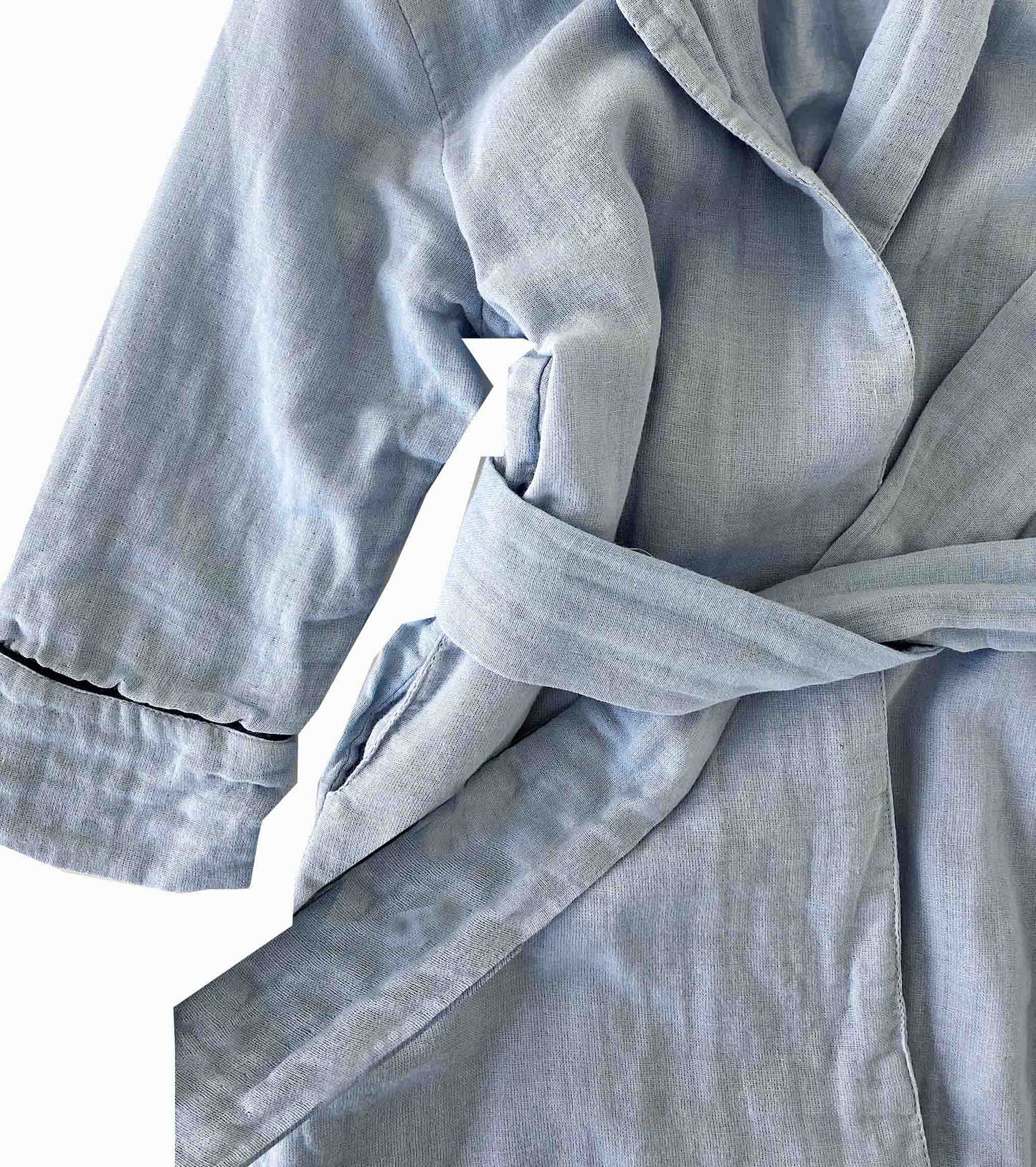 KIMONO // LIGHT BLUE MUSLIN