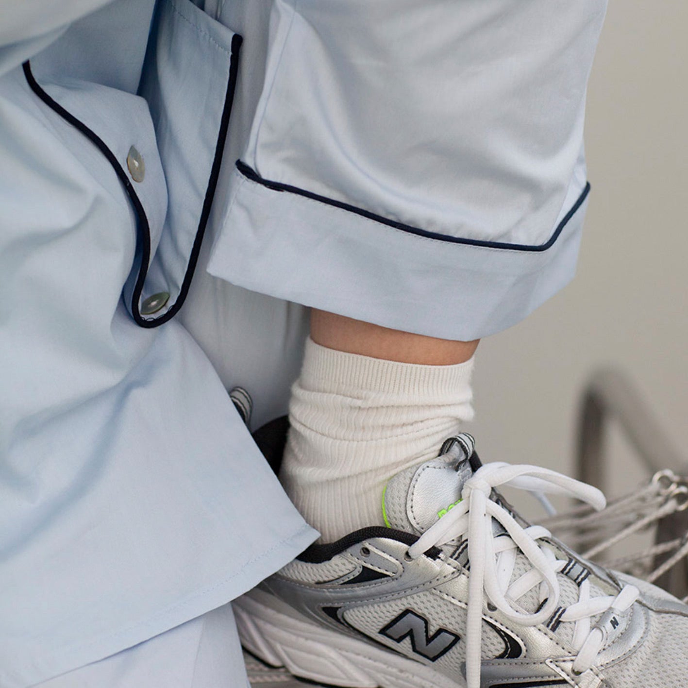 PYJAMAS SET // LIGHT BLUE // WOMEN - XL