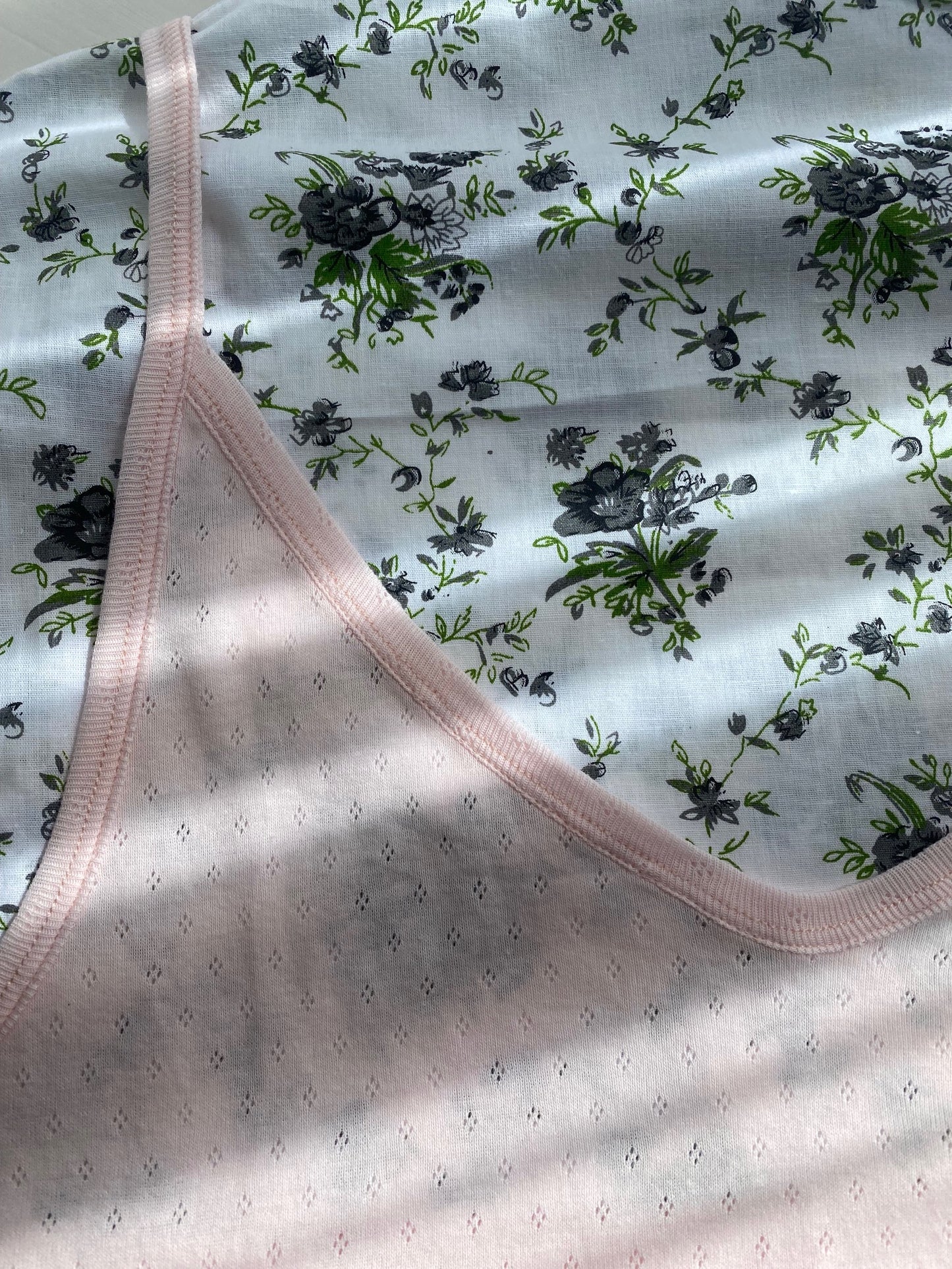 TANK TOP // WOMEN // PALE PINK POINTELLE