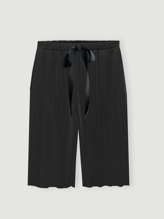 BLACK SILK SHORTS // WOMEN