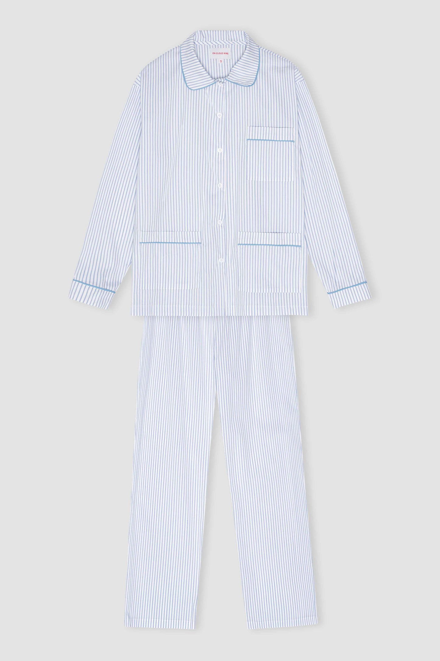 NEEDLE STRIPE PYJAMAS SET