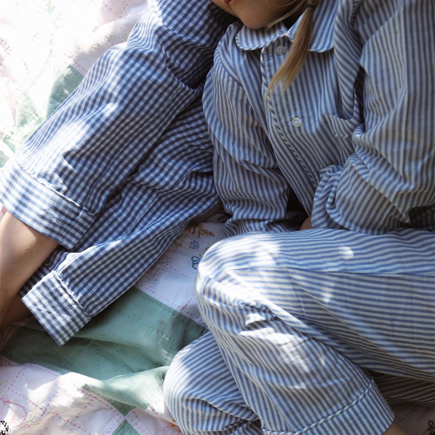 PYJAMAS // KIDS // BLUE STRIPES