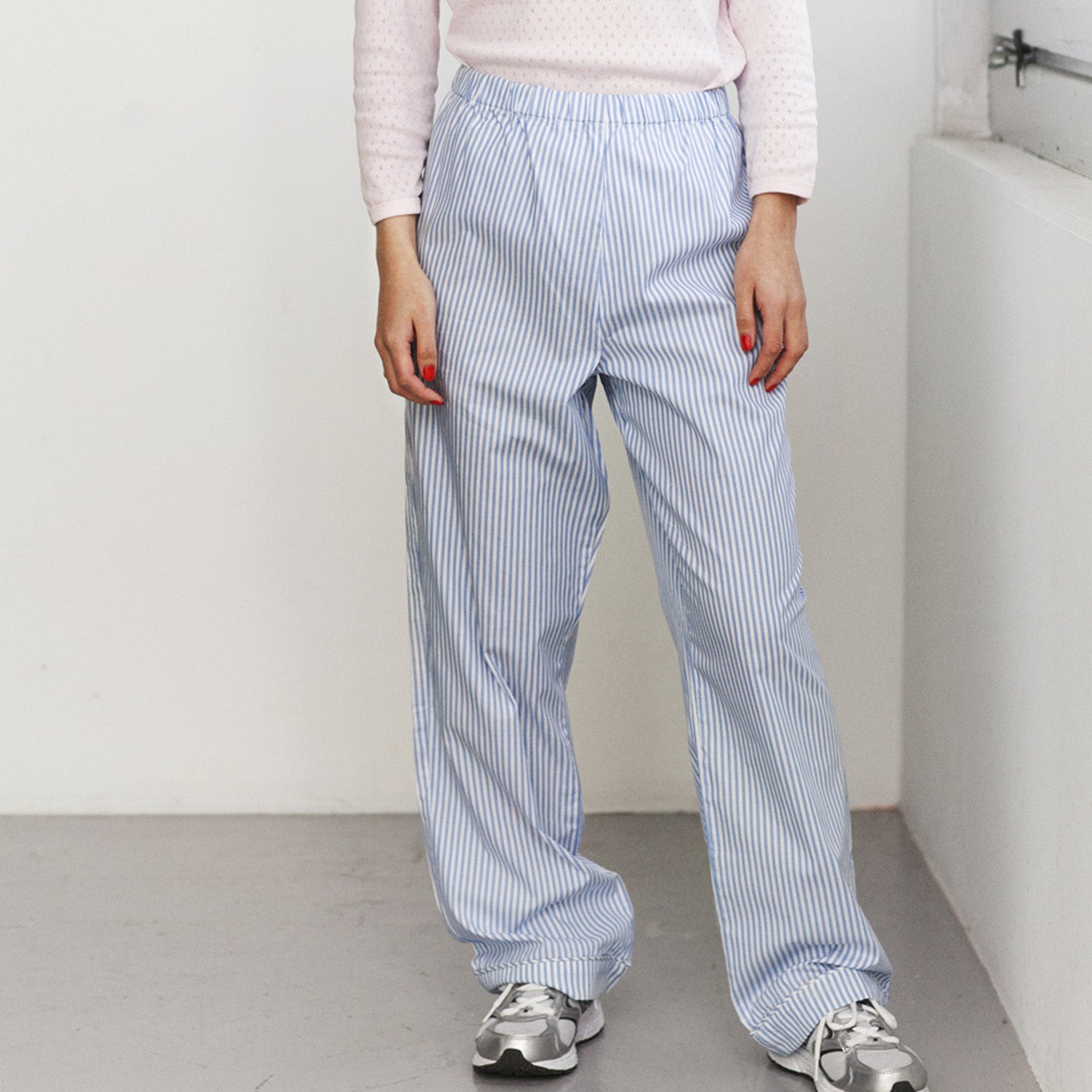 PYJAMAS SET // WOMEN // BLUE STRIPE