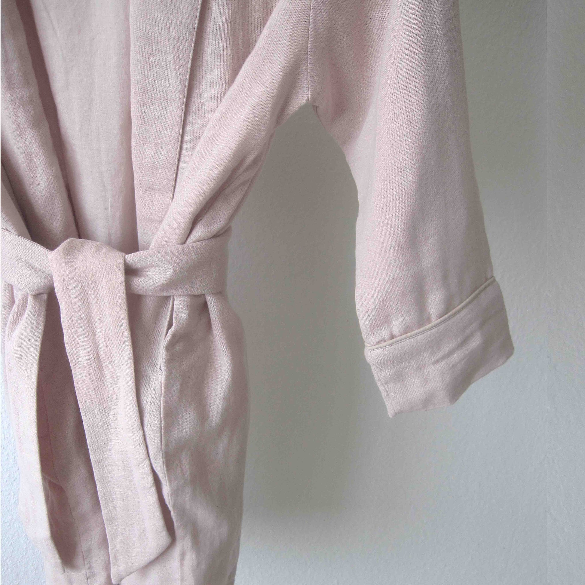 Kids kimono muslin rose