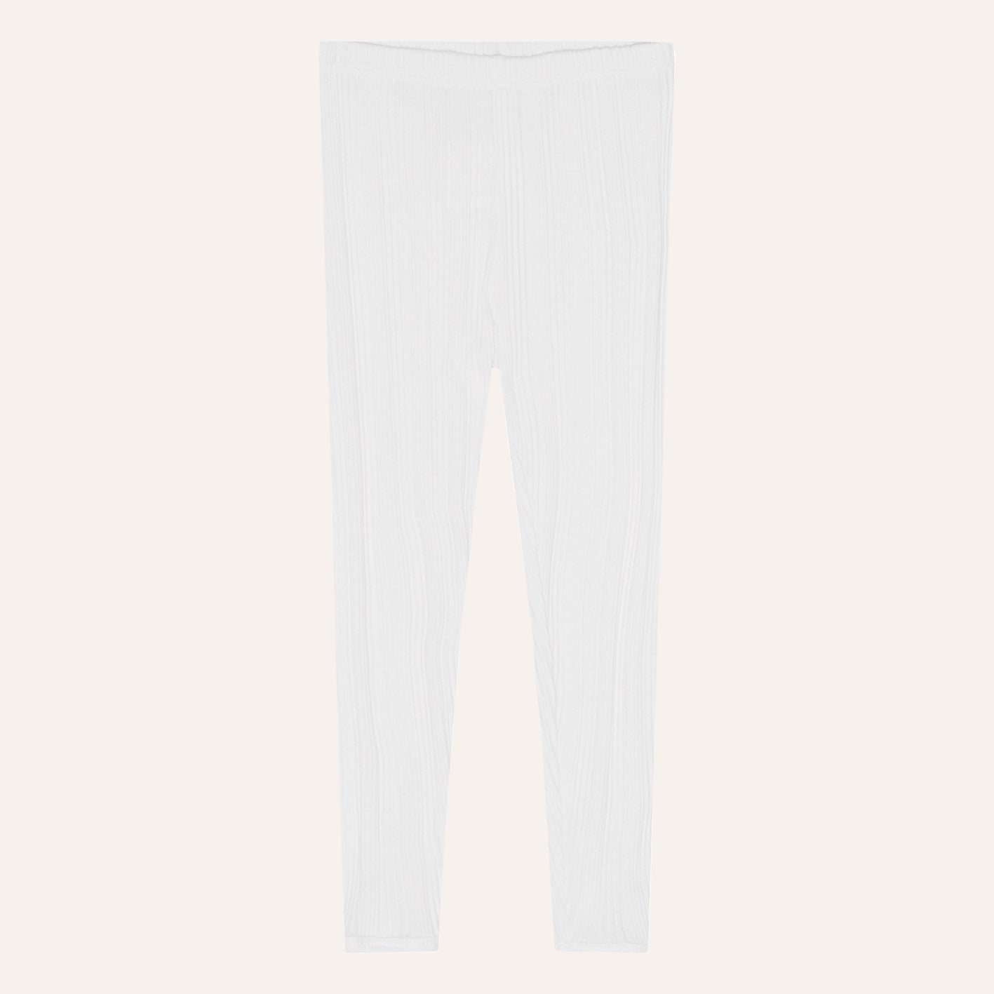 RIB SET // KIDS // WHITE RIB ORGANIC COTTON