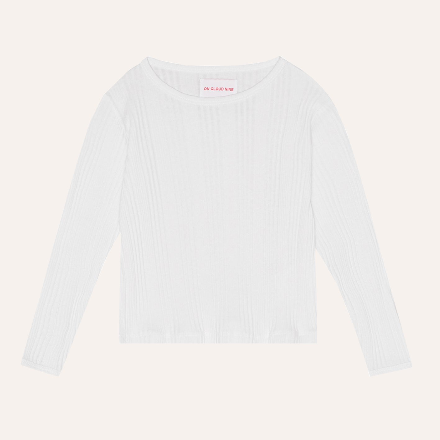 RIB SET // KIDS // WHITE RIB ORGANIC COTTON