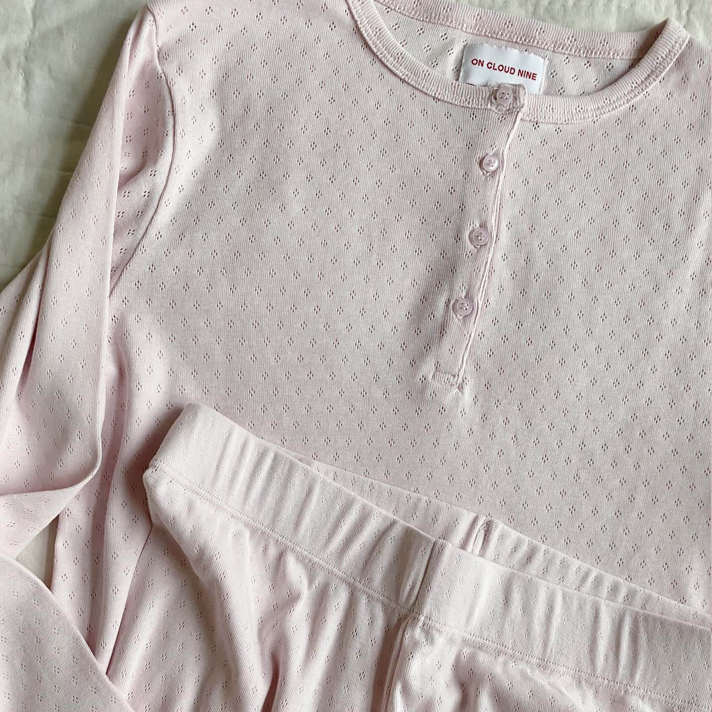BLOUSE // WOMEN // DUSTY ROSE POINTELLE