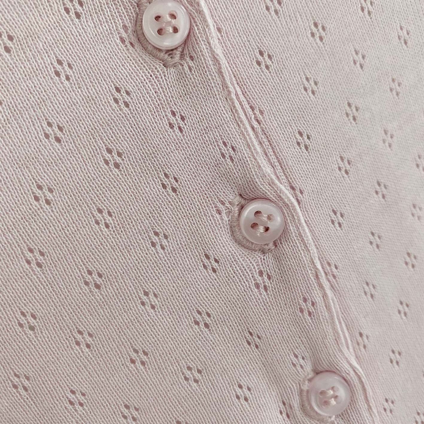 BLOUSE // WOMEN // DUSTY ROSE POINTELLE