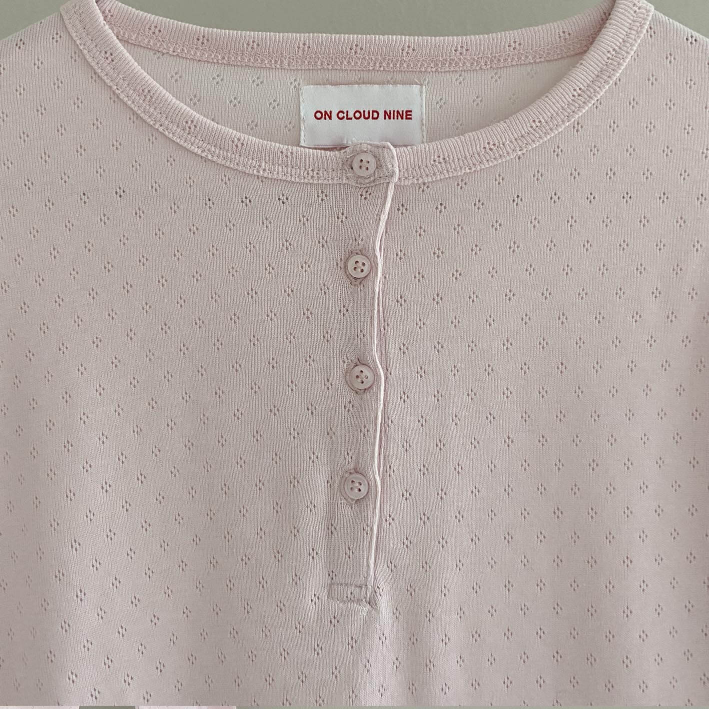 BLOUSE // WOMEN // DUSTY ROSE POINTELLE