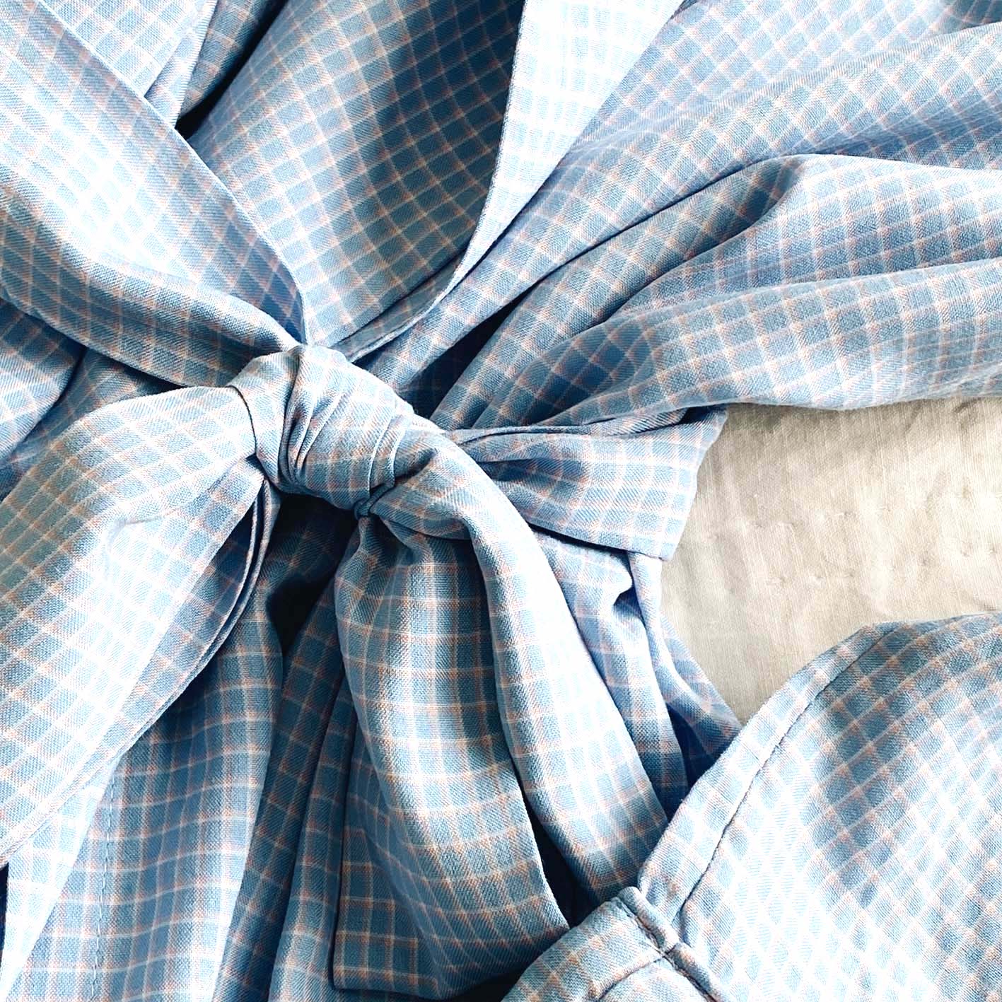 KIMONO // WOMEN // BLUE CHECK