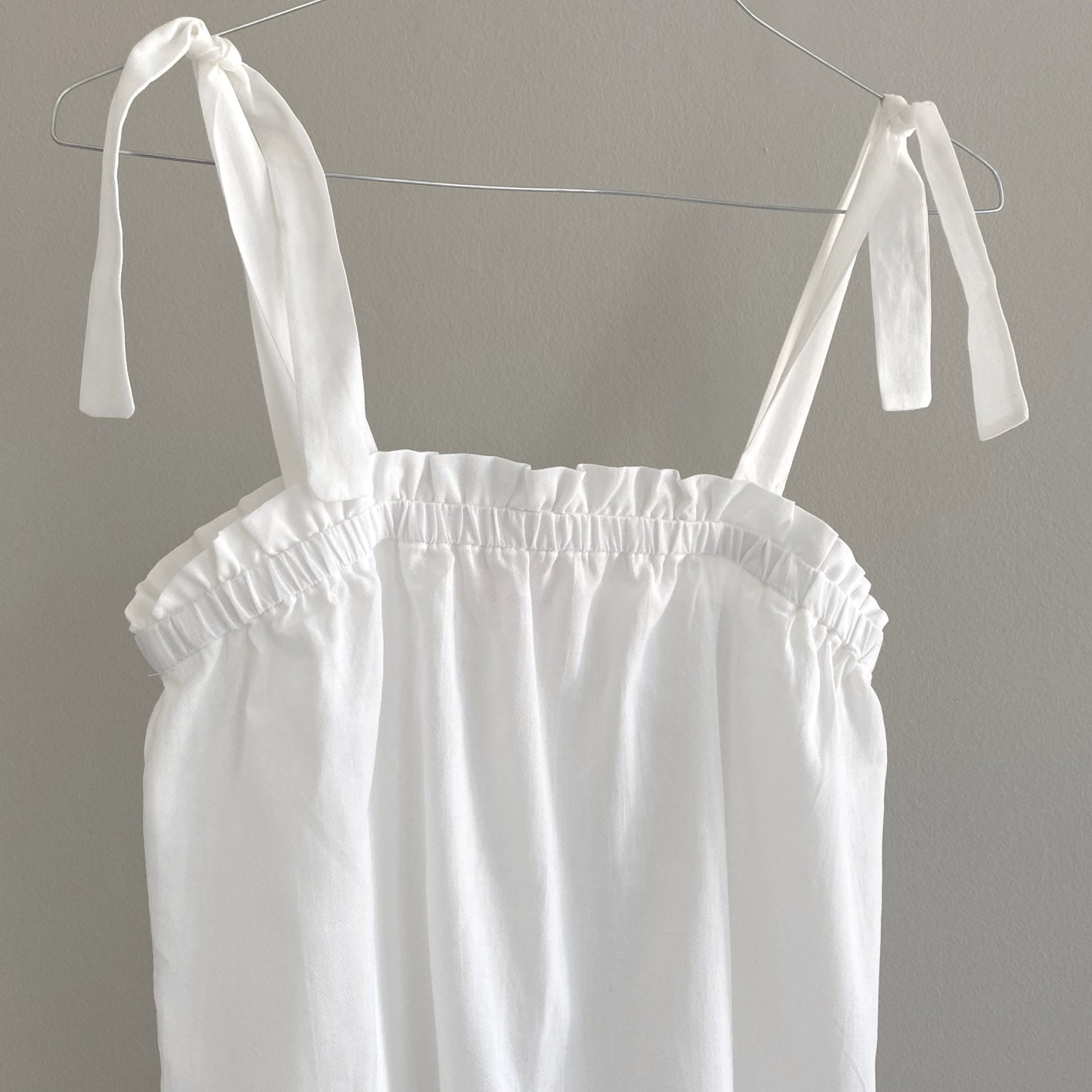 TIE - DRESS // WOMEN // WHITE