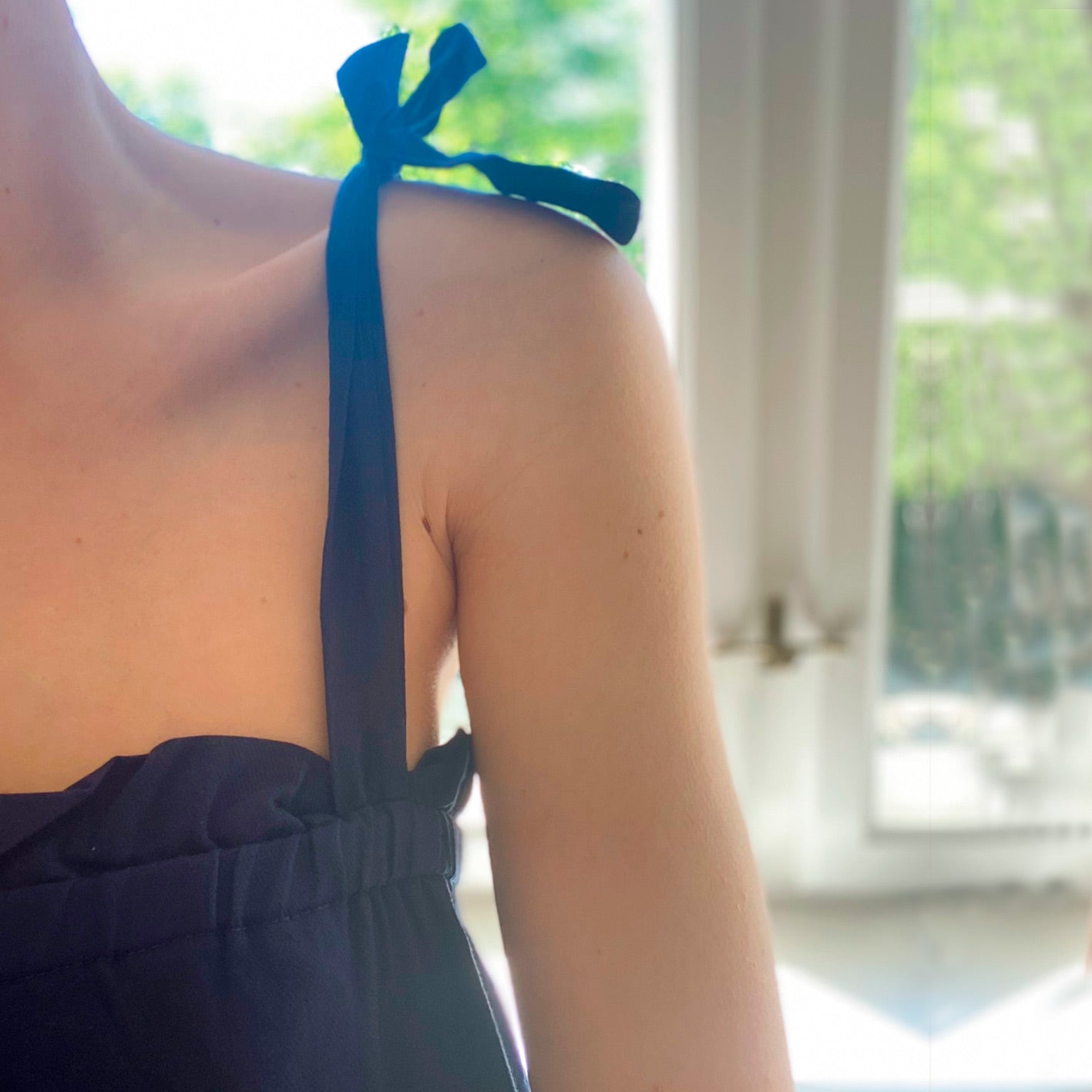 TIE - DRESS // WOMEN // NAVY BLUE