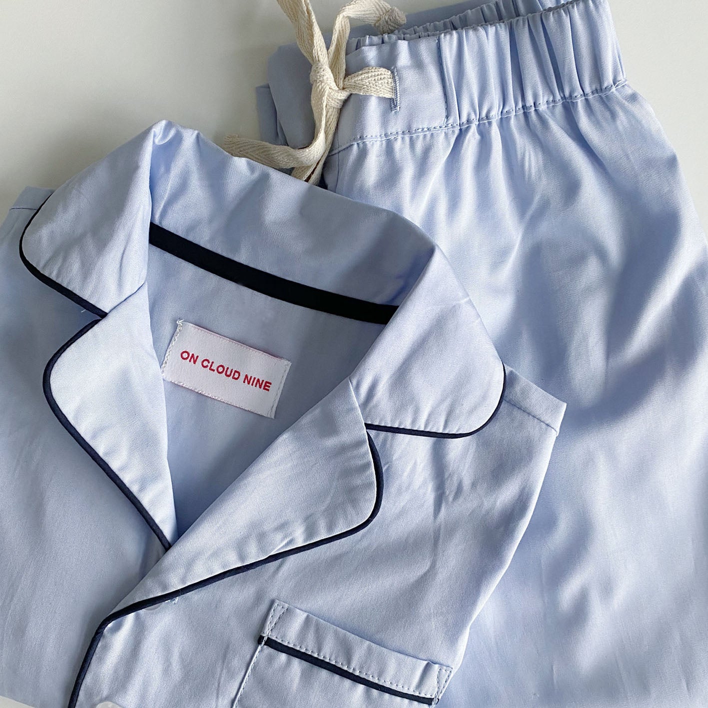 PYJAMAS SET // LIGHT BLUE // WOMEN