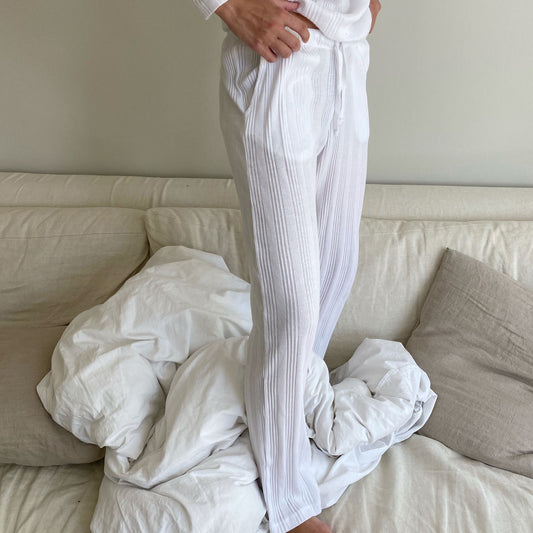 RIB PANTS // WOMEN // ORGANIC COTTON