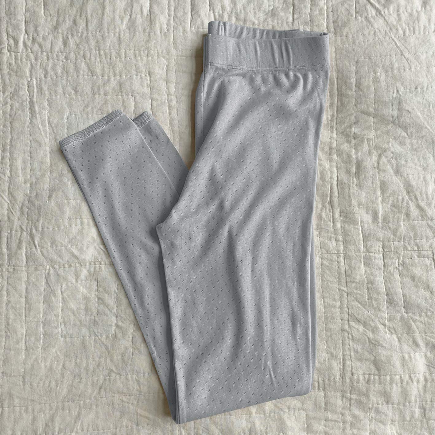 LEGGINGS // WOMEN // GREY POINTELLE