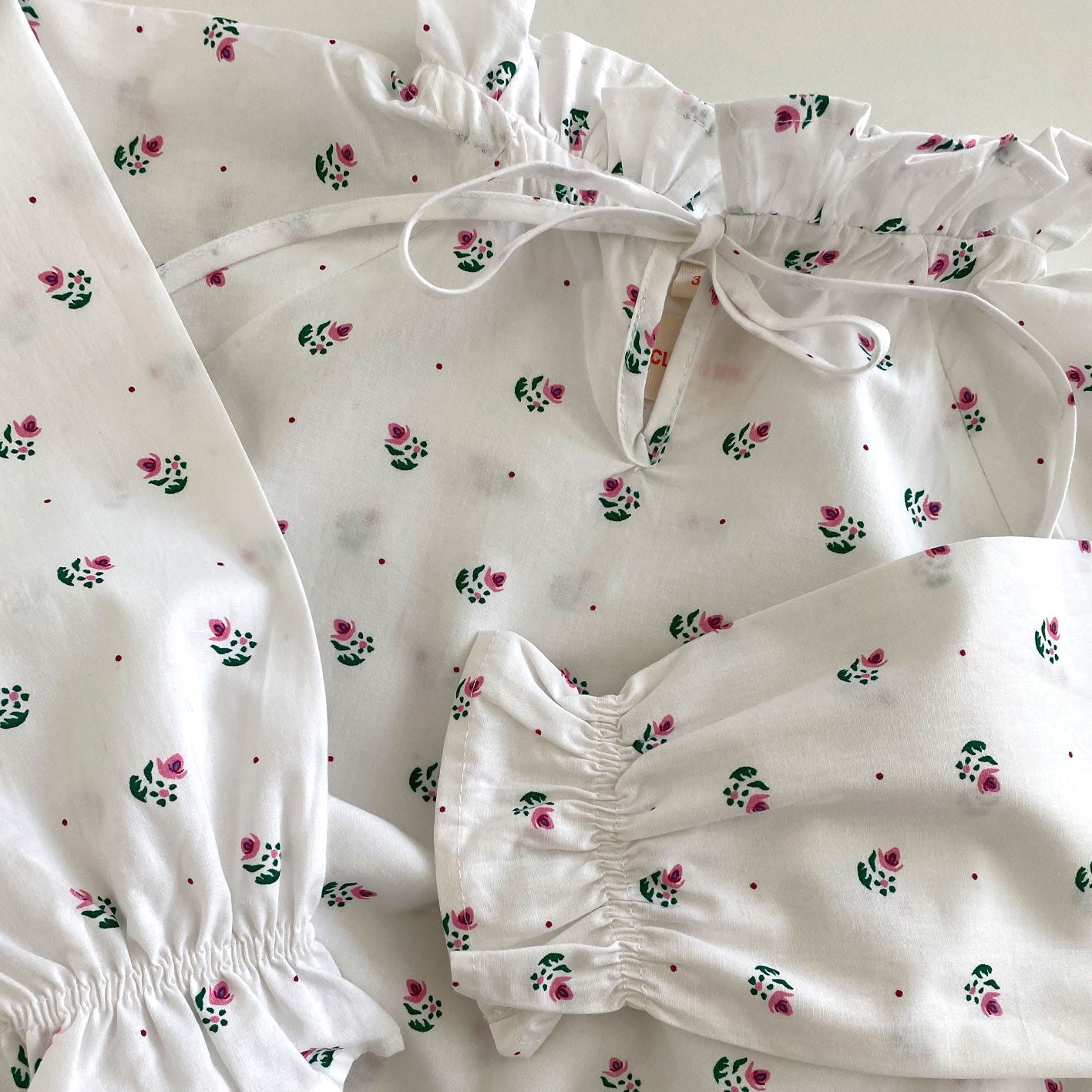 RUFFLE DRESS // KIDS //  FLORAL PRINT