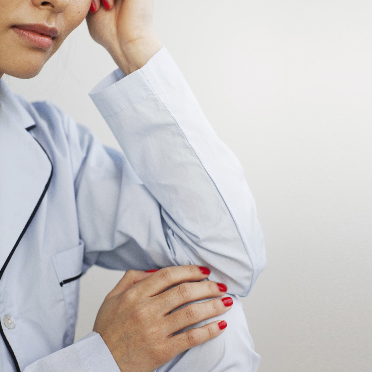 PYJAMAS SET // LIGHT BLUE // WOMEN - XL