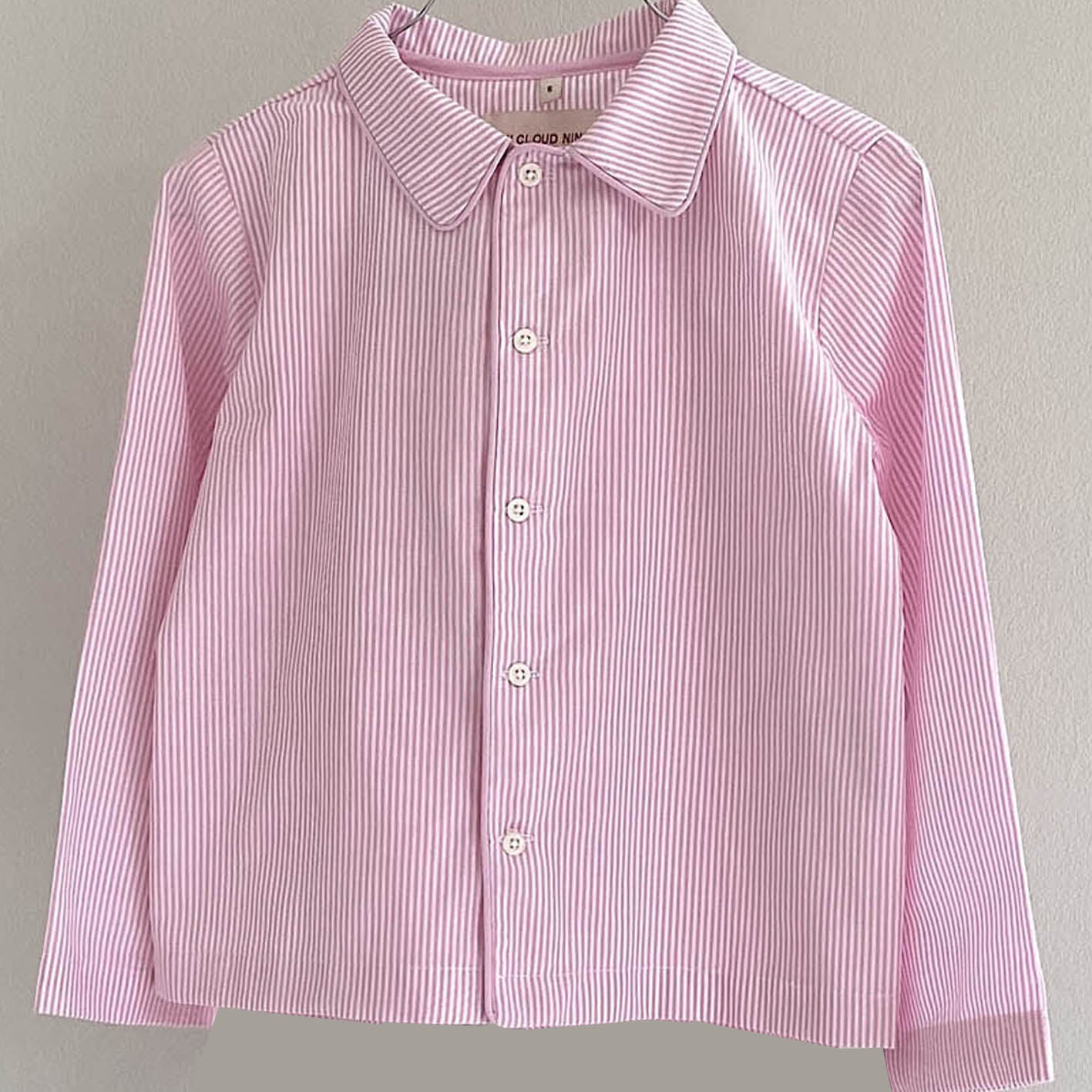 Kids shirt pink stripes
