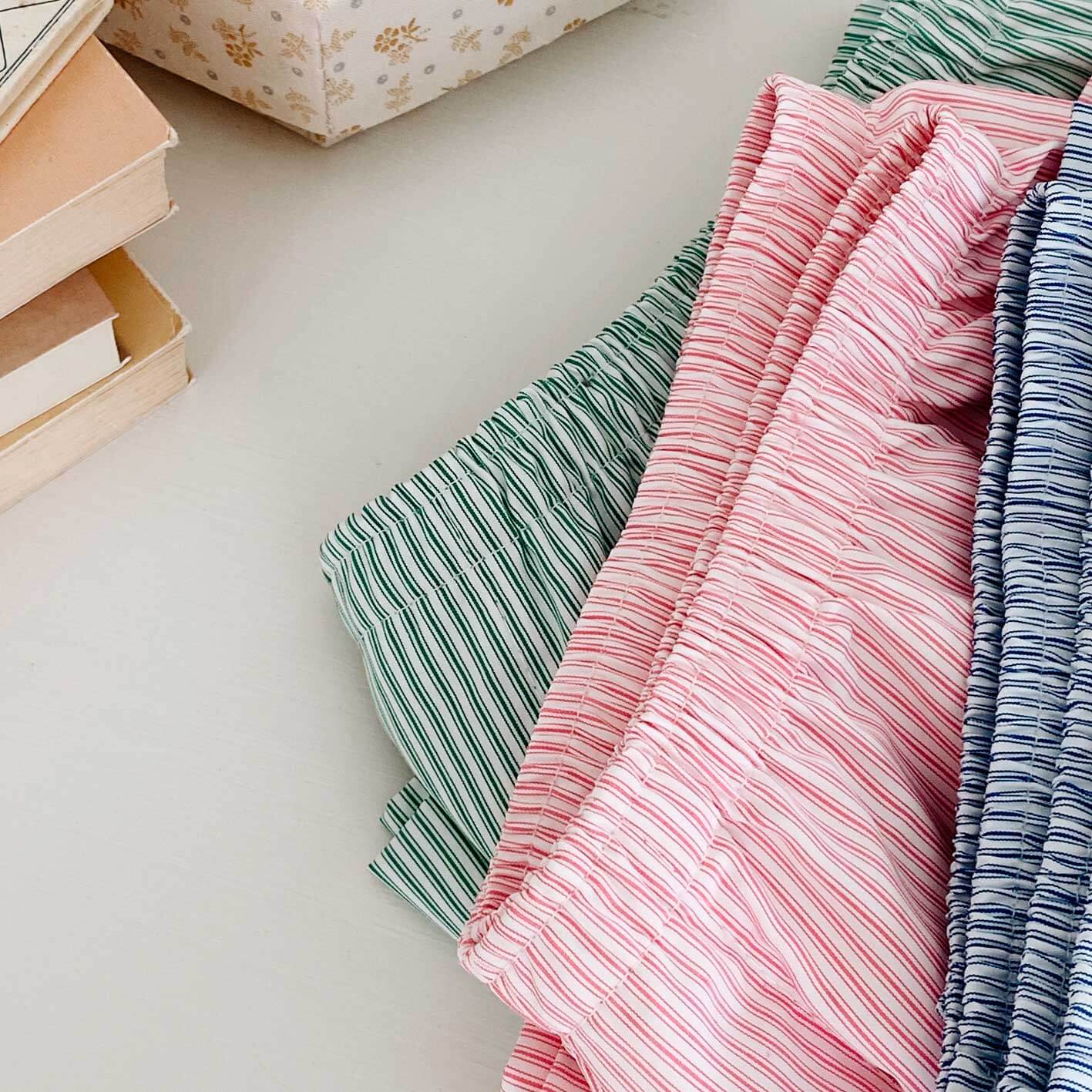 BOXER SHORTS // GREEN STRIPES