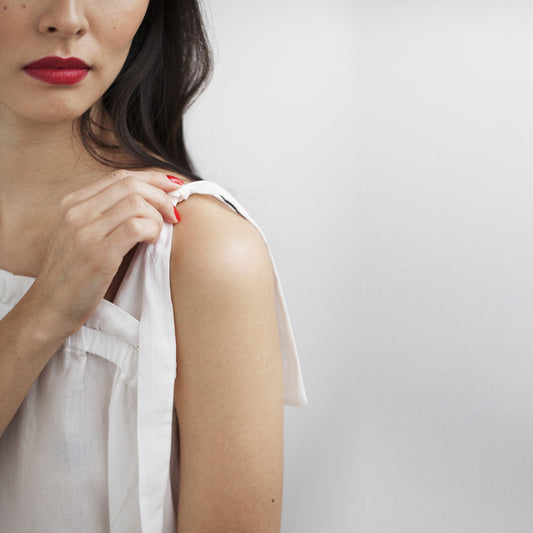 TIE - DRESS // WOMEN // WHITE