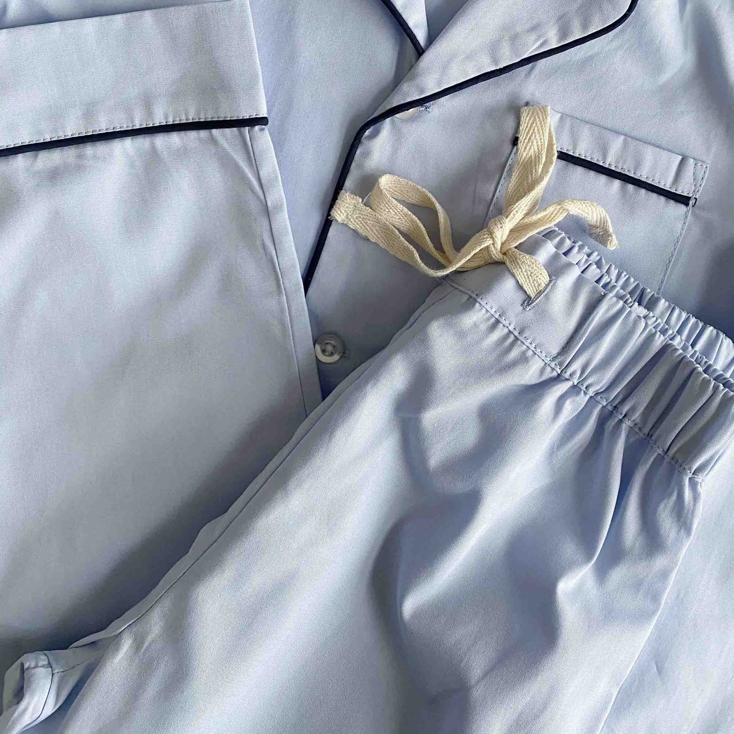 KIDS PYJAMAS PANTS // LIGHT BLUE