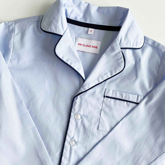 PYJAMAS SHIRT // KIDS // LIGHT BLUE