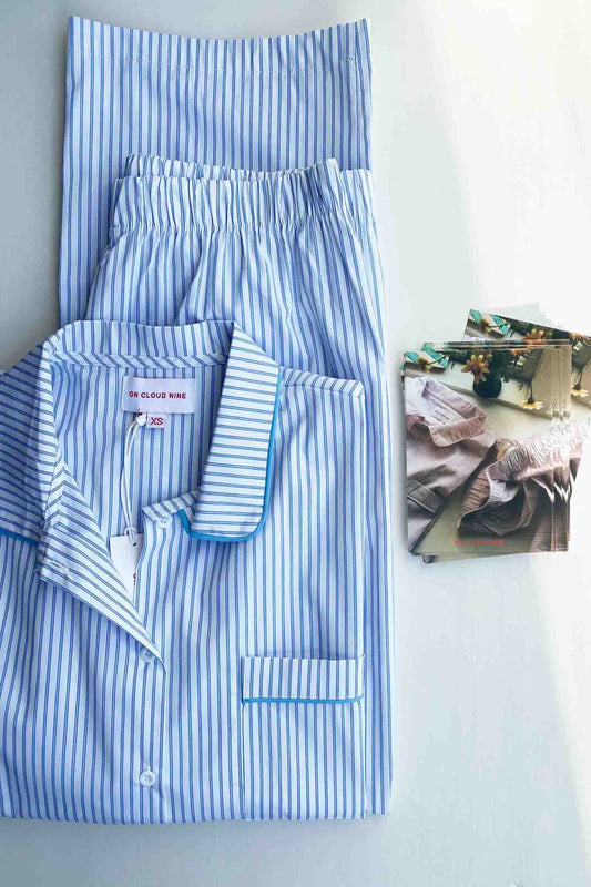 NEEDLE STRIPE PYJAMAS SET