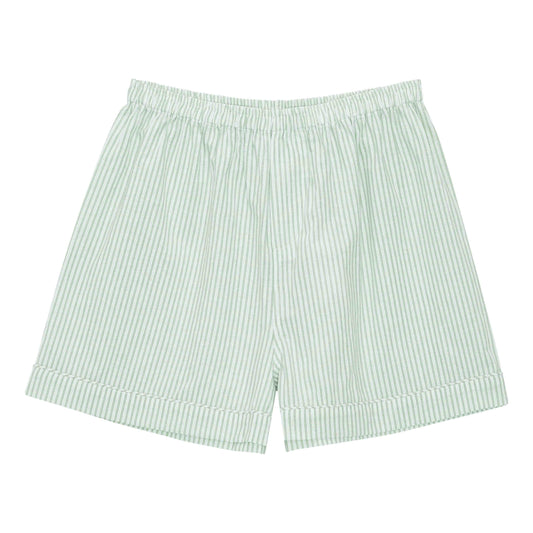 Boxer shorts // Green Stripes // Women
