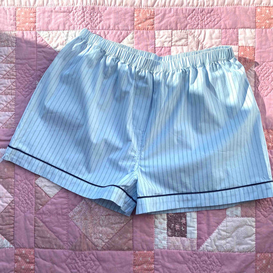 BOXER SHORTS // LT. BLUE // WOMEN