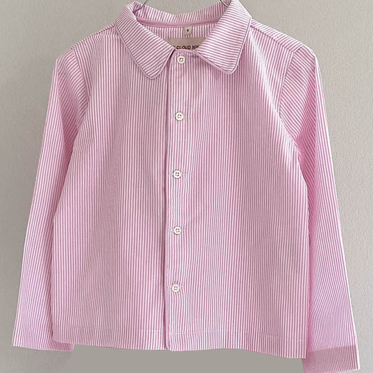 Kids shirt pink stripes
